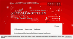 Desktop Screenshot of event-maskottchen.de