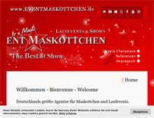 Tablet Screenshot of event-maskottchen.de